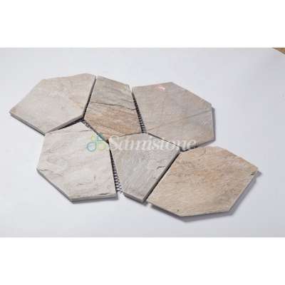 Samistone Culture Stone Rusty Yellow Slate Stone Wholesale for House Decorative Wall Panels