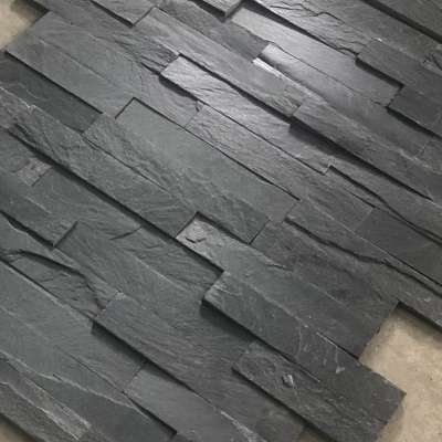 Samistone Wall Cladding Black Slate Stone Wholesale Culture Stone For Wall